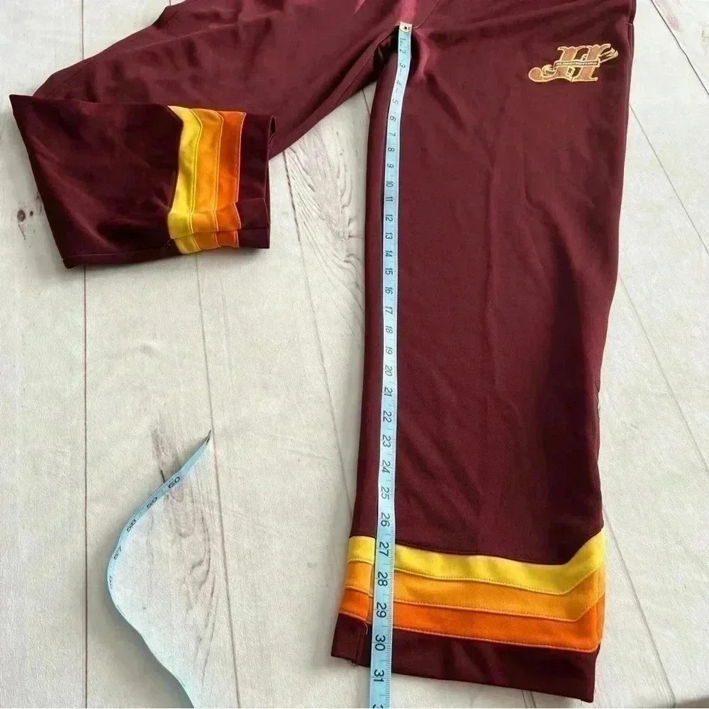 Platinum FUBU Harlem Globetrotters #35 Warmup Basketball Sweatpants Mens… - Picture 12 of 15